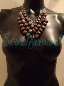 BOULDER OPAL RONDELLE BIB